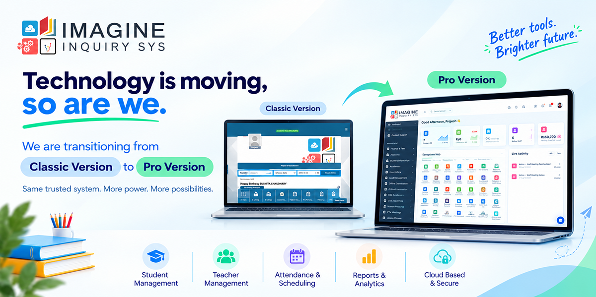 Imagine Inquiry Sys - Transition from Classic to Pro Version